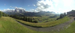 Archiv Foto Webcam Blick über Seiser Alm – Mezdi Bergstation 15:00
