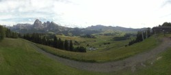Archiv Foto Webcam Blick über Seiser Alm – Mezdi Bergstation 13:00