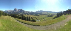 Archiv Foto Webcam Blick über Seiser Alm – Mezdi Bergstation 13:00