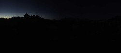 Archiv Foto Webcam Blick über Seiser Alm – Mezdi Bergstation 05:00