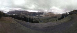 Archiv Foto Webcam Blick über Seiser Alm – Mezdi Bergstation 07:00