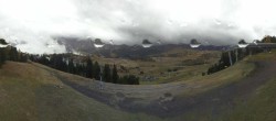 Archiv Foto Webcam Blick über Seiser Alm – Mezdi Bergstation 11:00