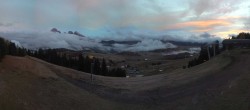 Archiv Foto Webcam Blick über Seiser Alm – Mezdi Bergstation 17:00