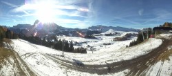 Archiv Foto Webcam Blick über Seiser Alm – Mezdi Bergstation 07:00