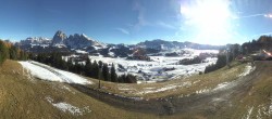 Archiv Foto Webcam Blick über Seiser Alm – Mezdi Bergstation 13:00