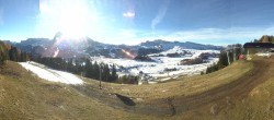 Archiv Foto Webcam Blick über Seiser Alm – Mezdi Bergstation 07:00