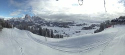 Archiv Foto Webcam Blick über Seiser Alm – Mezdi Bergstation 13:00