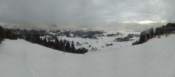 Archived image Webcam Alpe di Siusi: Panoramic view Mezdi mountain station 14:00