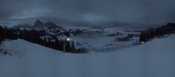 Archiv Foto Webcam Blick über Seiser Alm – Mezdi Bergstation 06:00
