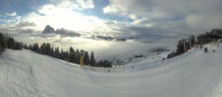 Archiv Foto Webcam Blick über Seiser Alm – Mezdi Bergstation 08:00