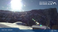 Archived image Webcam Seiser Alm: View Spitzbühl 12:00