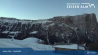 Archived image Webcam Seiser Alm: View Spitzbühl 07:00