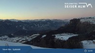 Archived image Webcam Seiser Alm: View Spitzbühl 00:00