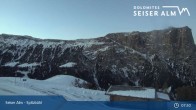 Archived image Webcam Seiser Alm: View Spitzbühl 07:00