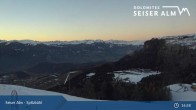 Archiv Foto Webcam Seiser Alm: Spitzbühl Station 02:00