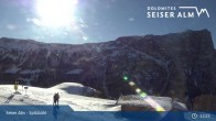 Archiv Foto Webcam Seiser Alm: Spitzbühl Station 12:00