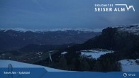 Archived image Webcam Seiser Alm: View Spitzbühl 06:00