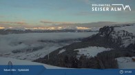 Archiv Foto Webcam Seiser Alm: Spitzbühl Station 07:00