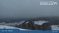 Archived image Webcam Seiser Alm: View Spitzbühl 07:00