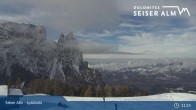 Archived image Webcam Seiser Alm: View Spitzbühl 10:00