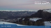 Archiv Foto Webcam Seiser Alm: Spitzbühl Station 06:00