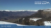 Archiv Foto Webcam Seiser Alm: Spitzbühl Station 12:00