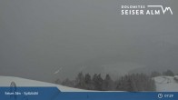 Archiv Foto Webcam Seiser Alm: Spitzbühl Station 06:00