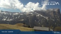 Archiv Foto Webcam Seiser Alm: Spitzbühl Station 10:00