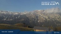 Archiv Foto Webcam Seiser Alm: Spitzbühl Station 06:00