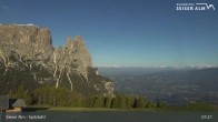 Archiv Foto Webcam Seiser Alm: Spitzbühl Station 06:00
