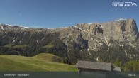 Archiv Foto Webcam Seiser Alm: Spitzbühl Station 08:00