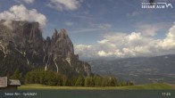 Archived image Webcam Seiser Alm: View Spitzbühl 10:00