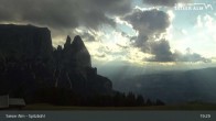 Archiv Foto Webcam Seiser Alm: Spitzbühl Station 18:00