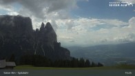 Archiv Foto Webcam Seiser Alm: Spitzbühl Station 14:00
