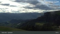 Archiv Foto Webcam Seiser Alm: Spitzbühl Station 18:00