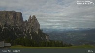 Archived image Webcam Seiser Alm: View Spitzbühl 08:00
