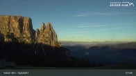 Archiv Foto Webcam Seiser Alm: Spitzbühl Station 07:00