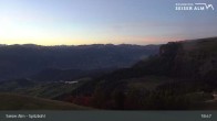 Archiv Foto Webcam Seiser Alm: Spitzbühl Station 18:00