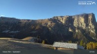 Archived image Webcam Seiser Alm: View Spitzbühl 07:00