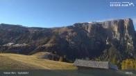 Archived image Webcam Seiser Alm: View Spitzbühl 08:00
