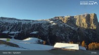 Archived image Webcam Seiser Alm: View Spitzbühl 07:00