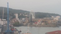 Archiv Foto Webcam Sassnitz an der Ostsee: Stadthafen 19:00
