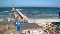 Archived image Webcam Scharbeutz: View of the beach and the Baltic Sea 15:00