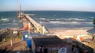 Archived image Webcam Scharbeutz: View of the beach and the Baltic Sea 17:00