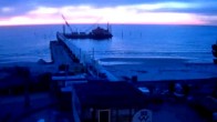 Archiv Foto Webcam Scharbeutz: Ausblick auf den Strand und die Ostsee 03:00
