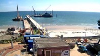 Archived image Webcam Scharbeutz: View of the beach and the Baltic Sea 09:00