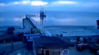 Archived image Webcam Scharbeutz: View of the beach and the Baltic Sea 03:00