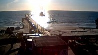Archiv Foto Webcam Scharbeutz: Ausblick auf den Strand und die Ostsee 05:00