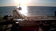 Archiv Foto Webcam Scharbeutz: Ausblick auf den Strand und die Ostsee 05:00