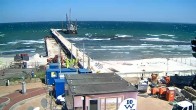 Archiv Foto Webcam Scharbeutz: Ausblick auf den Strand und die Ostsee 13:00